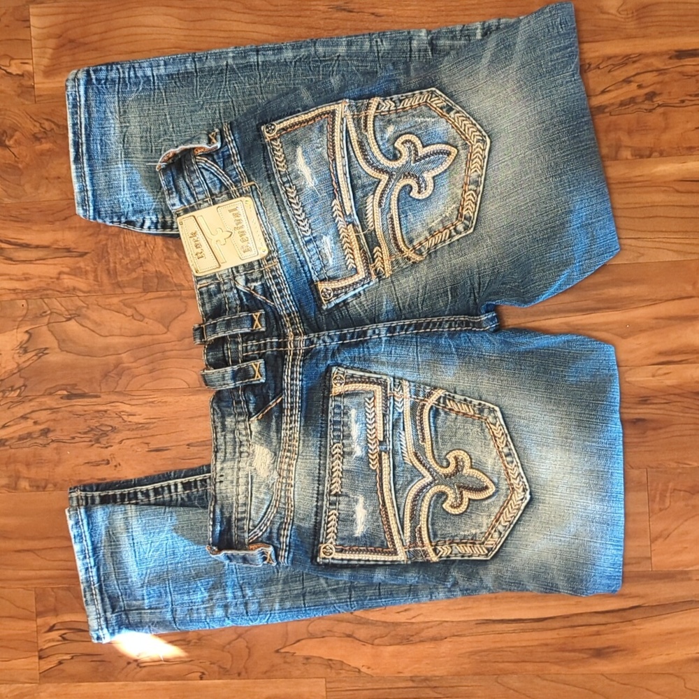 Rock Revival Biscay Bay slim straight size 34 LIKE NEW